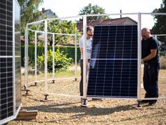 Solar-Iglu wird im Rahmen der EFRE-Wanderausstellung präsentiert
